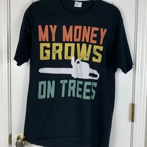 Port & Company Fan Favorite black short sleeved tee shirt size medium.